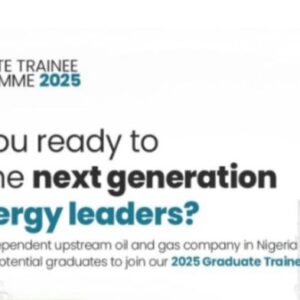 Upstream Oil & Gas Graduate Trainee Programs