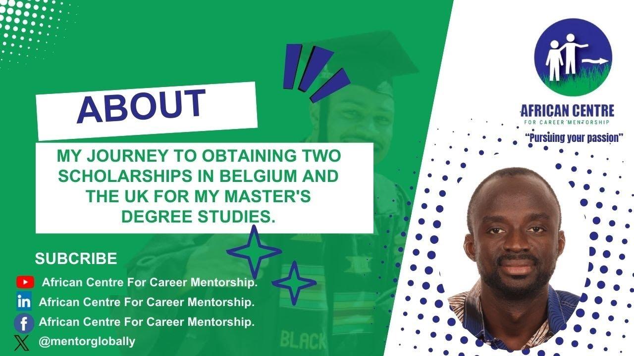 master's degree scholarships for Africans