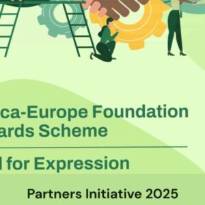 Africa–Europe Youth Award Scheme 2025 – €10,000 Visibility Grant (Fully Funded)