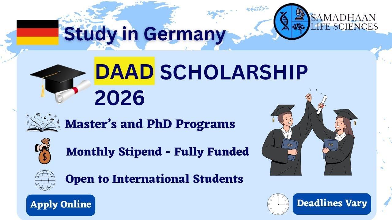 PhD scholarships abroad 2026