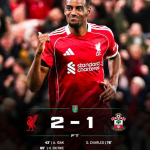 Carabao Cup Drama: Ekitike’s Heroics and Red Card Send Liverpool Past Southampton in 2-1 Anfield Victory, Chelsea Wins at Lincoln, Brighton Trash Barnsley 6-0