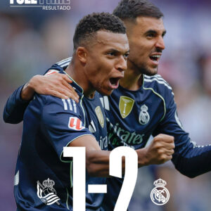 Real Madrid Defeated Real Solciedad 2-1 Increasing Their Momentum of Winning La Liga